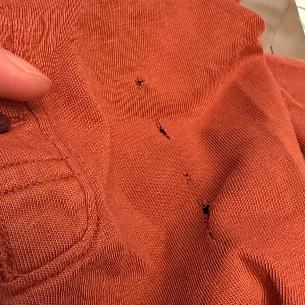 J crew wildfire Vintage-wash cotton henley